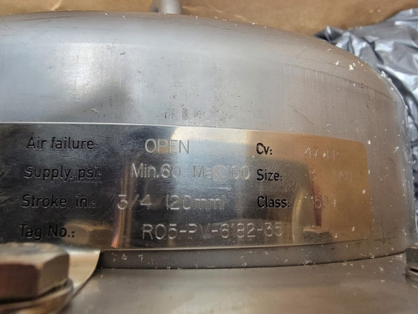 FLOWSERVE MODEL 14 10-10-D6E040G00 1918P3 316L 150PSI -40'-+60'C 3" NSMP