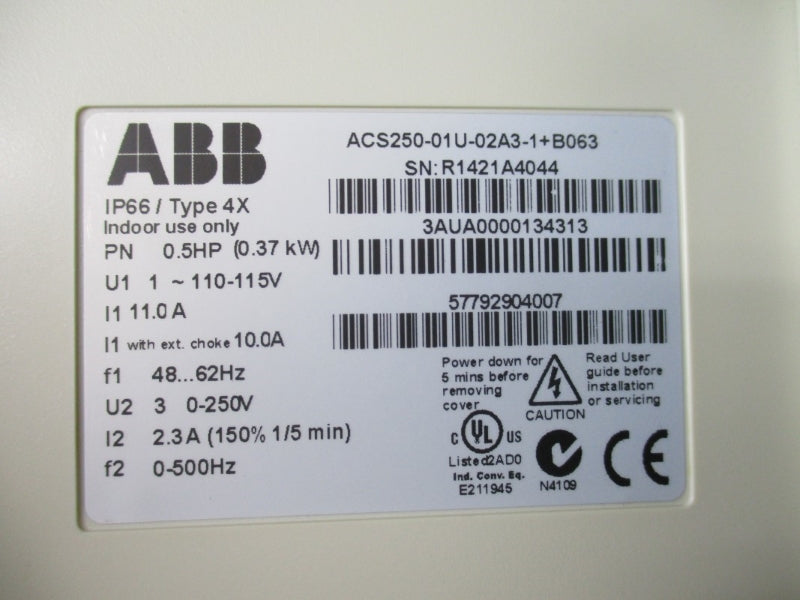 SPX LIGHTNIN MBI405C37 W/ NORD 71L/4CUS 1SMID40VF-71L/4CUS 230/460V 1.90/0.95A NSMP