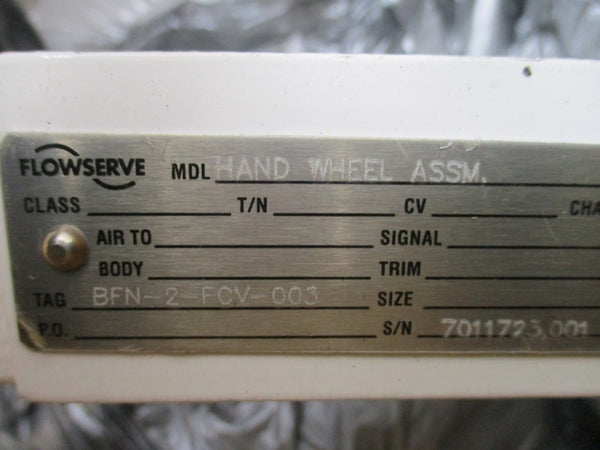 FLOWSERVE BFN-2-FCV-003 NSMP