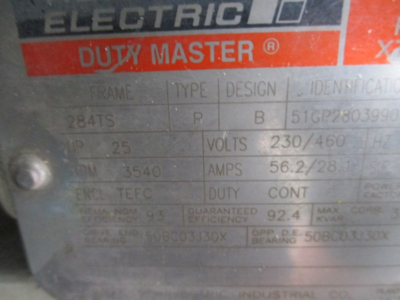 FRISTAM PUMPS FP1742-200 W/ RELIANCE ELECTRIC P28G03PPM 230/460V 56.2/28.1A NSNP