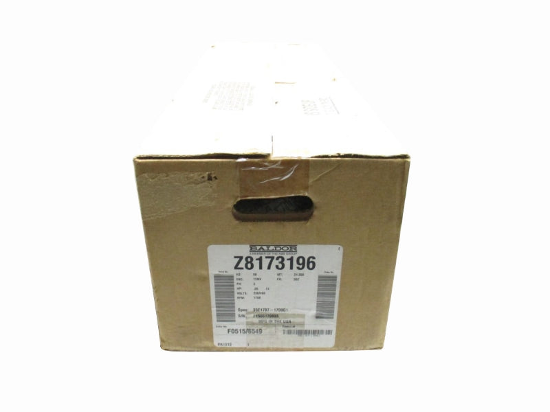 BALDOR 35E1787-1709G1 .25HP 1750 RPM 56Z 230/460V 1.1/.55A NSMP