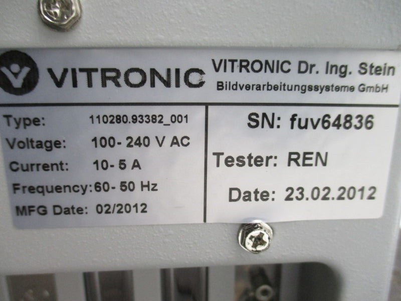 VITRONIC 110280.93382_001 100-240VAC 10-5A NSMP