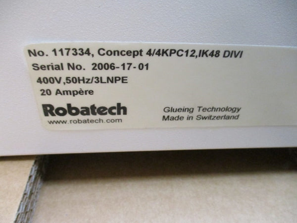 ROBATECH 117334 4/4KPC12,IK-48 400V 20A NSNP