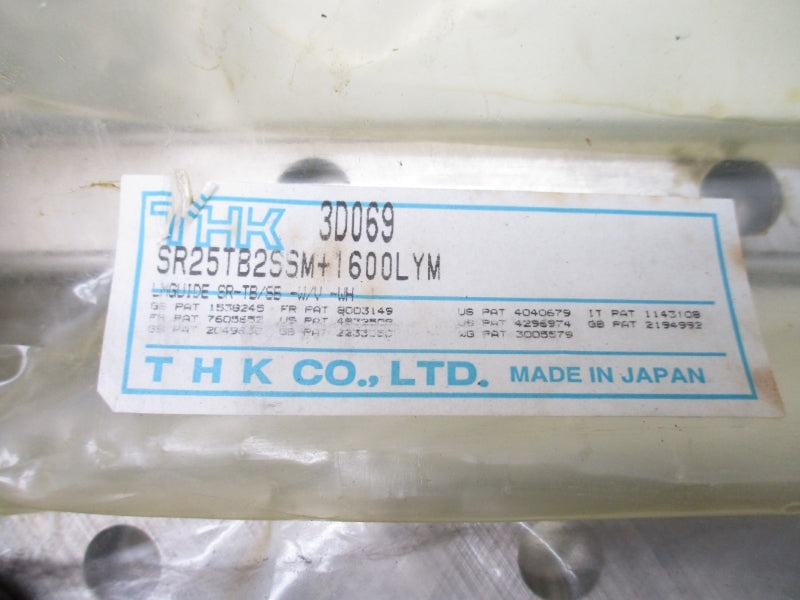 THK SR25TB2SSM+1600LYM (PKG OF 2) NSMP