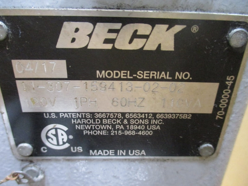 BECK 11-307-159413-02-02 120V NSMP