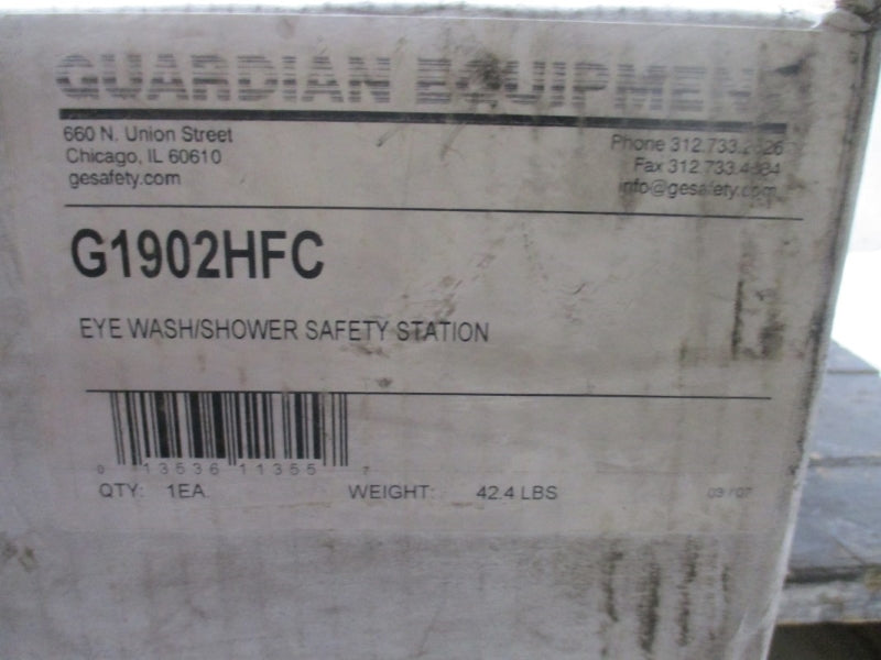 GUARDIAN EQUIPMENT G1902HFC NSMP