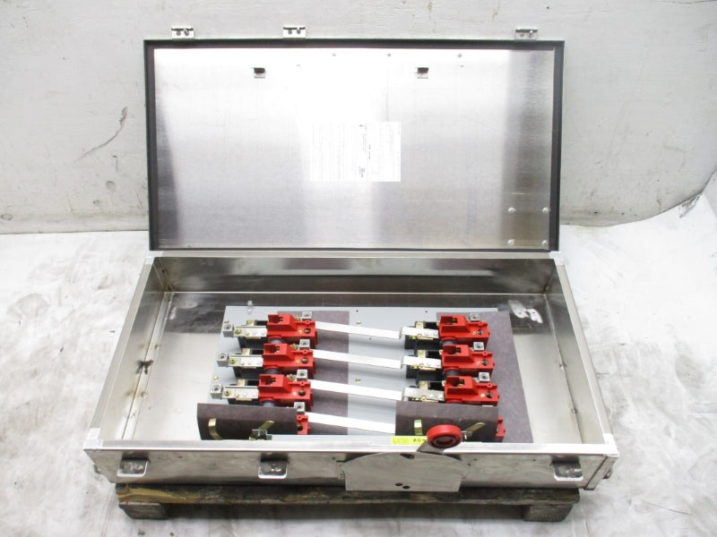 EATON DT464UWK 600VAC 200A DOUBLE THROW STAINLESS NSNP