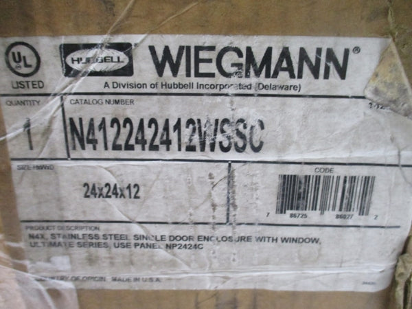 WIEGMANN N412242412WSSC 24X24X12 NSMP