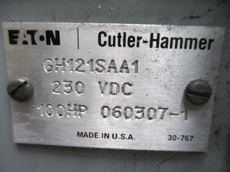 CUTLER HAMMER GH121SAA1 060307-1 230VDC NSNP