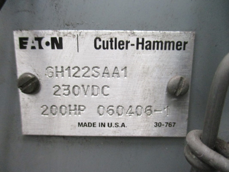 CUTLER HAMMER GH122SAA1 060406-1 230VDC NSNP