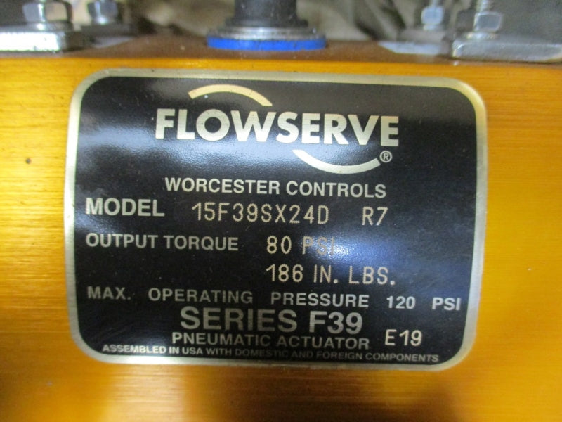 FLOWSERVE WCB TRIM 316 W/ AUTOMAX SERIES F39 120PSI 400'F NSMP