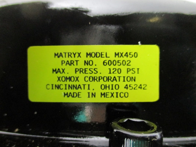XOMOX SG83848 0366SE W/ MATRYX MX450 600502 650PSI 180'F 2" NSMP