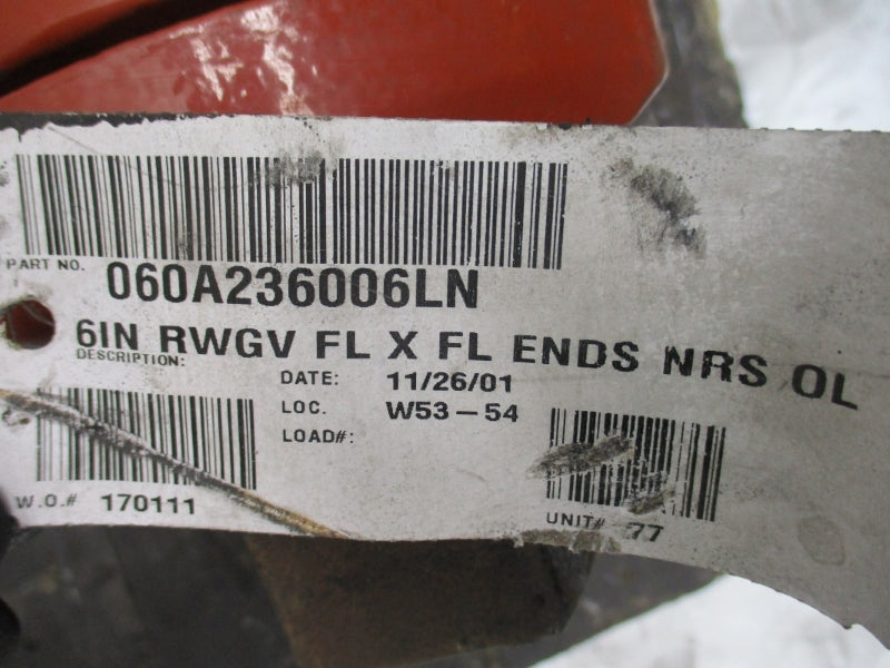 MUELLER 060A236006LN 6" NSNP