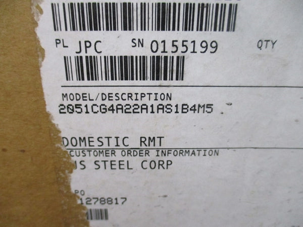 ROSEMOUNT 2051CG4A22A1AS1B4M5 10.5-42.4VDC 300PSI NSMP