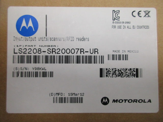 MOTOROLA LS-2208-SR20007R-UR NSMP