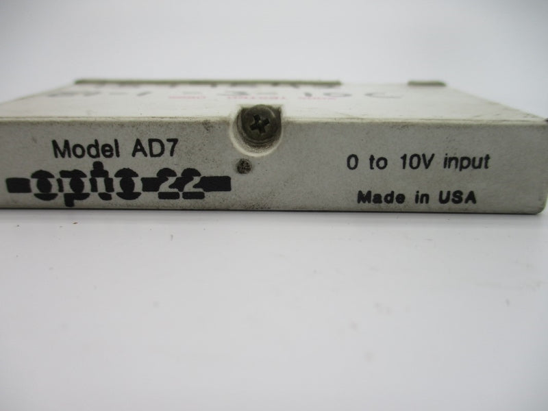 OPTO 22 AD7 0-10V UNMP