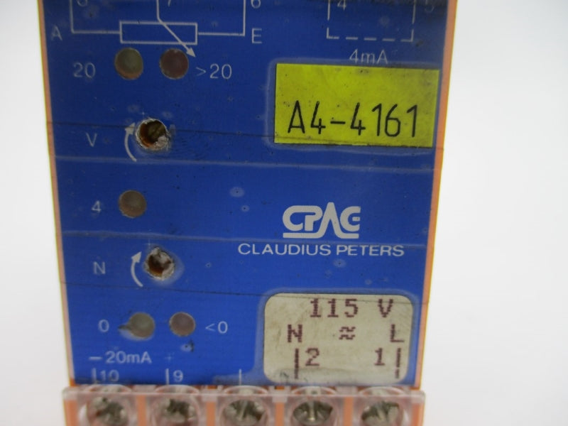 CLAUDIUS PETERS A4-4161 115V UNMP
