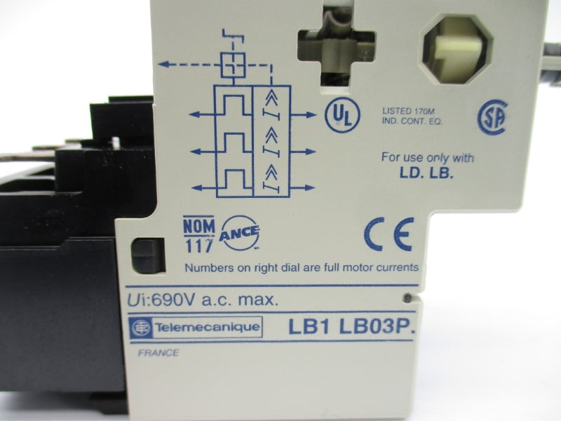 TELEMECANIQUE LB1LB03P10 690VAC 4-6A NSMP