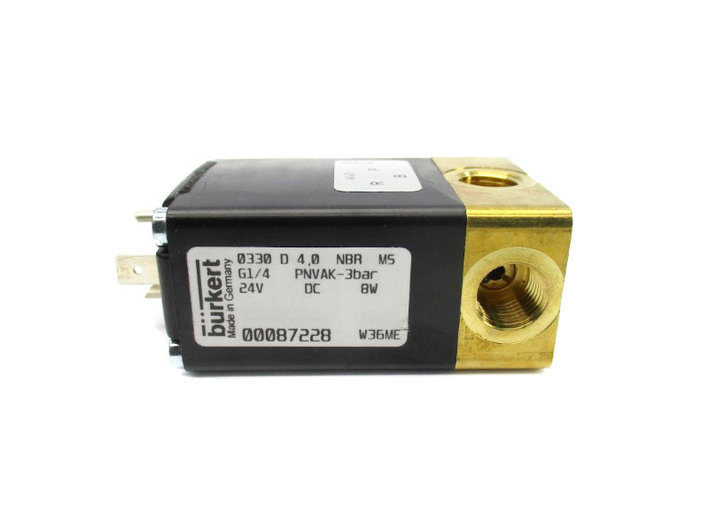 BURKERT 0330D4,0NBRMS 00087228 24VDC NSNP