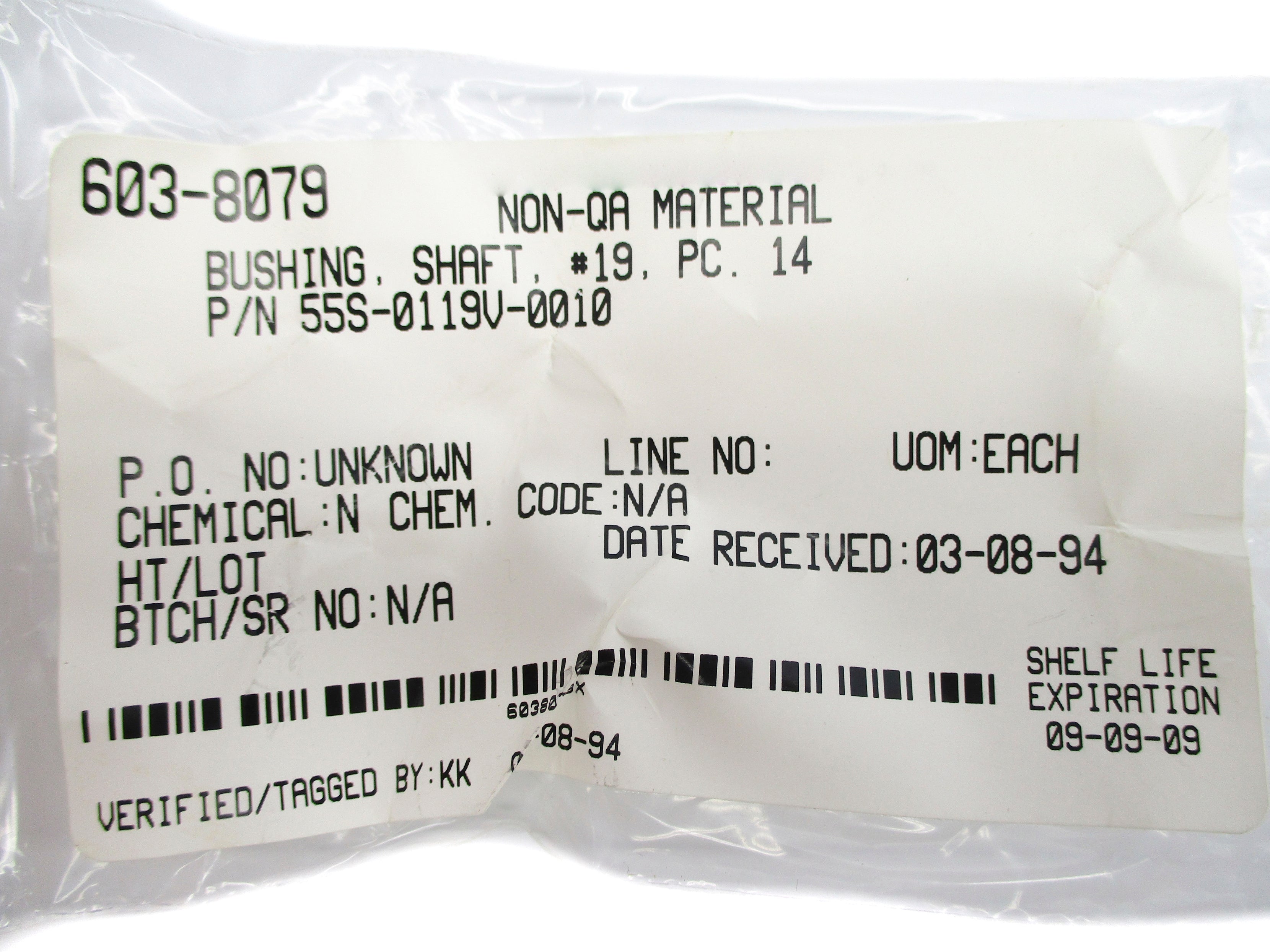 BUSHING 55S-0119V-0010 NSNP