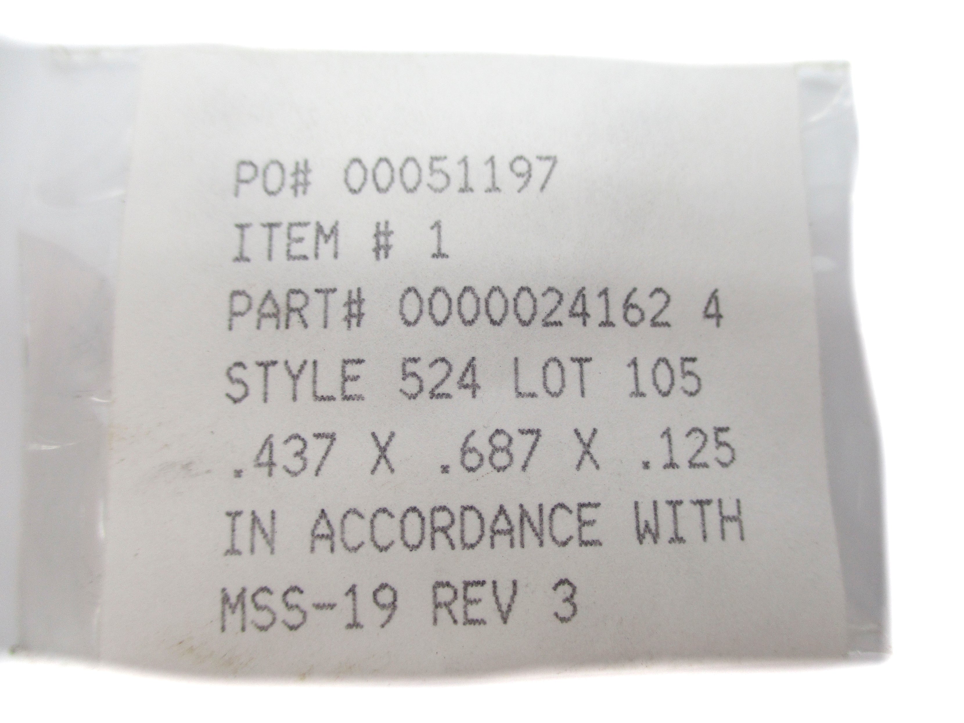 PACKING RING 00000241624 NSMP
