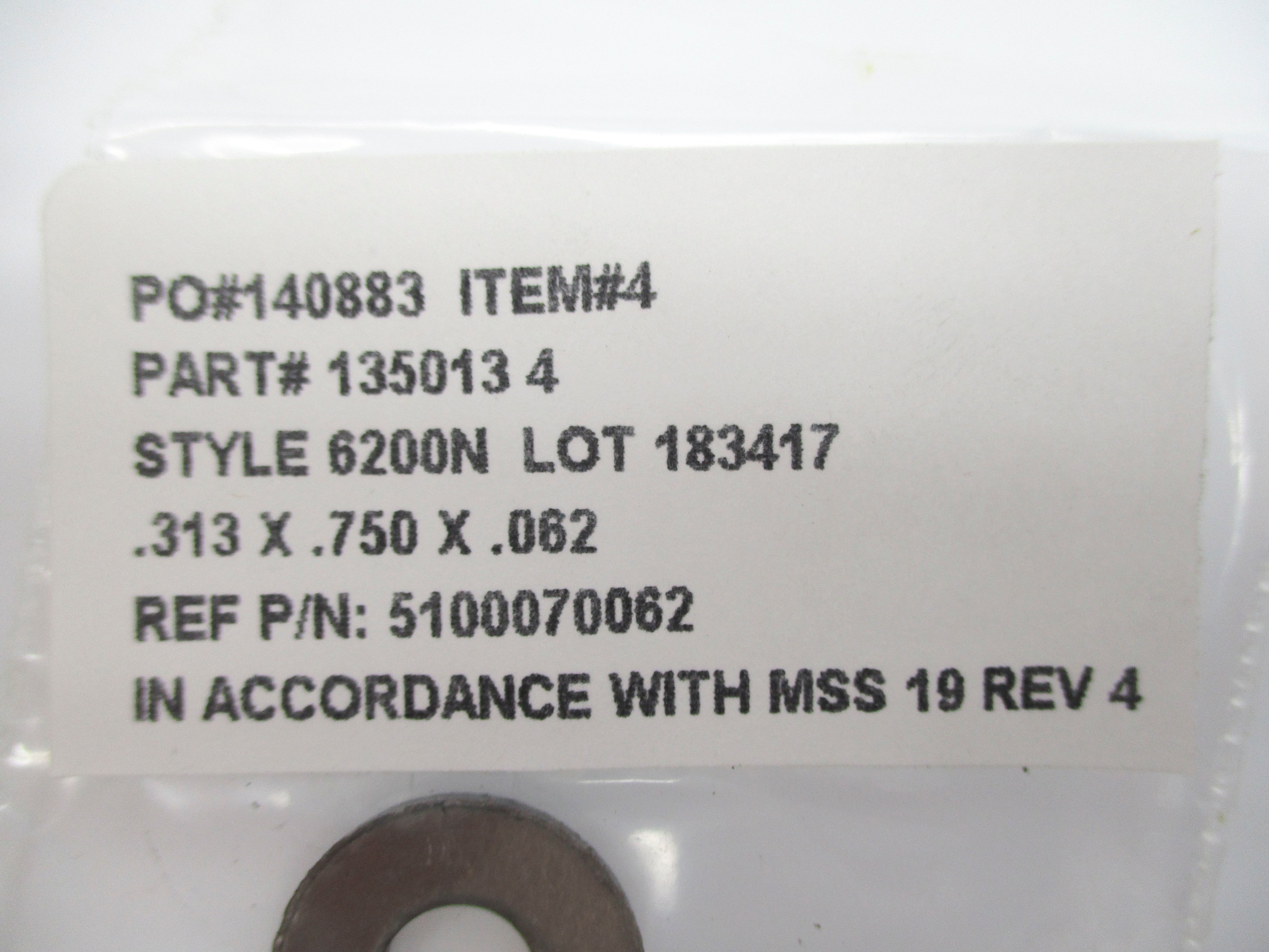PACKING RING 1350134 NSMP