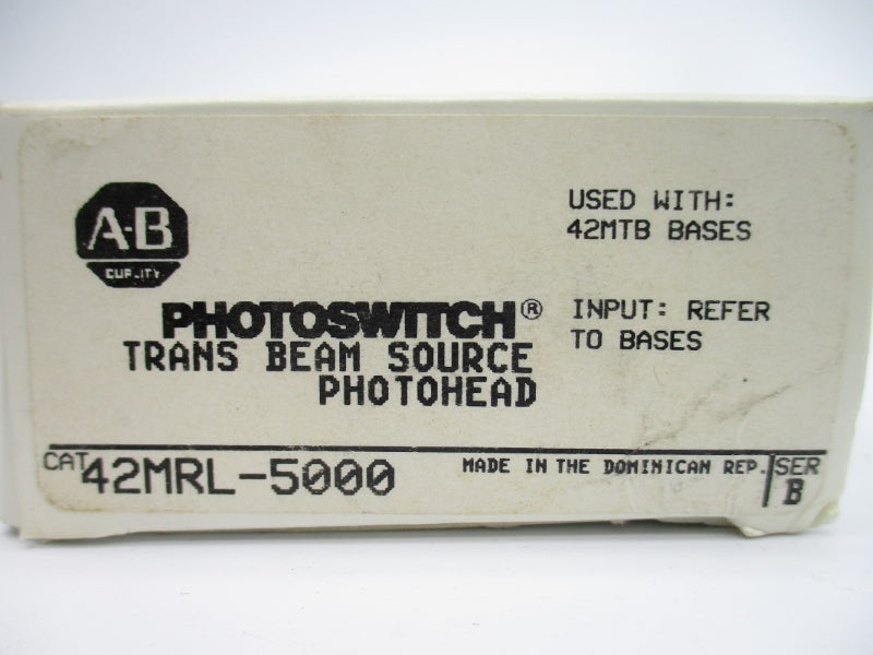 ALLEN BRADLEY 42MRL-5000 SER. B (BK/YL) NSMP