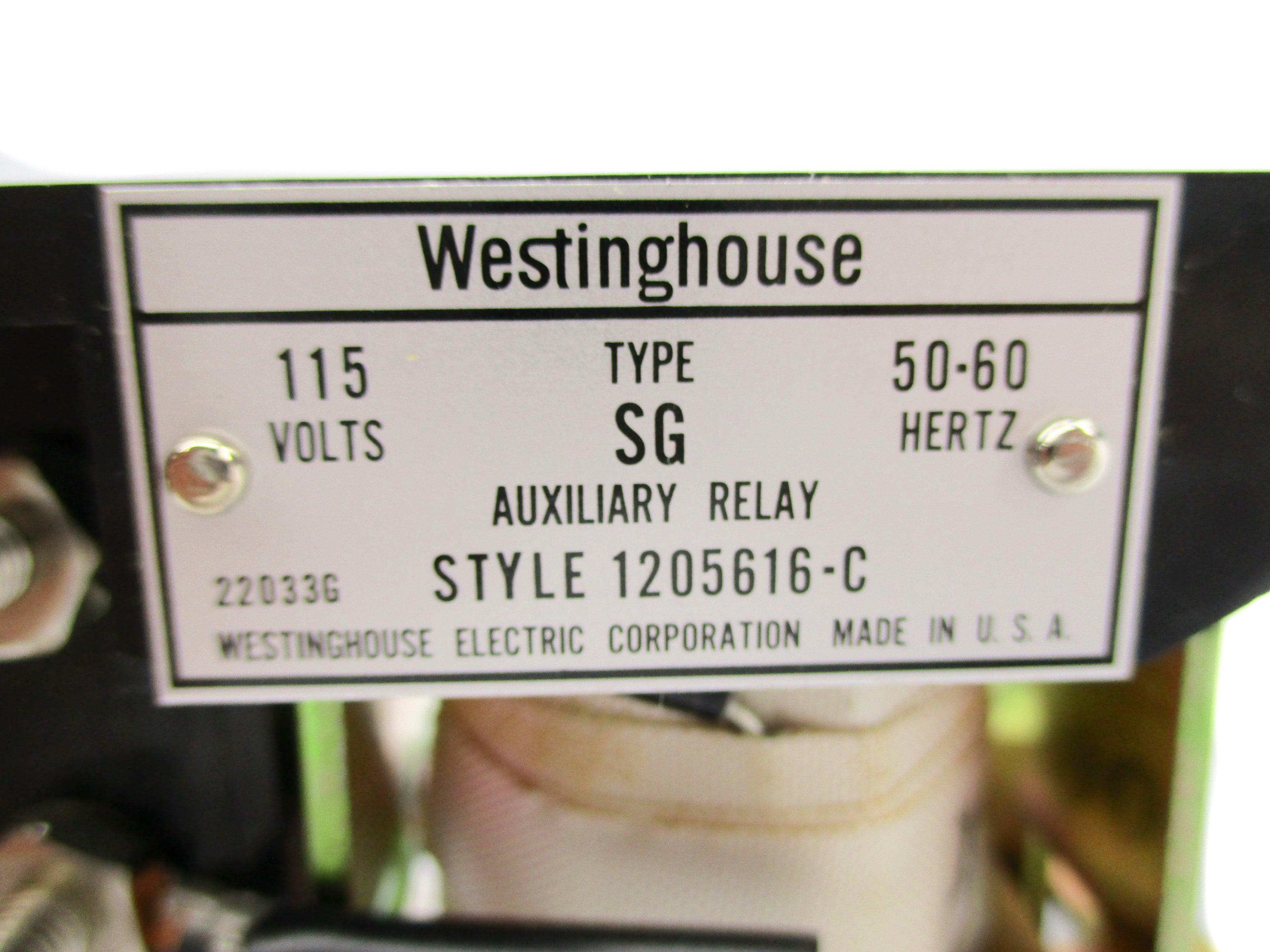 WESTINGHOUSE 1205616-C 115V NSNP