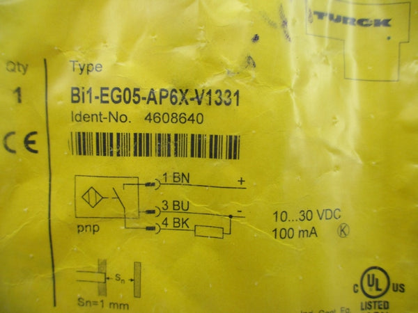 TURCK BI1-EG05-AP6X-V1331 4608640 10-30VDC NSMP