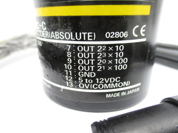 OMRON E6F-AB3C-C 5-12VDC NSNP