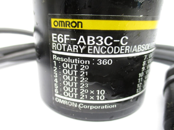 OMRON E6F-AB3C-C 5-12VDC NSNP