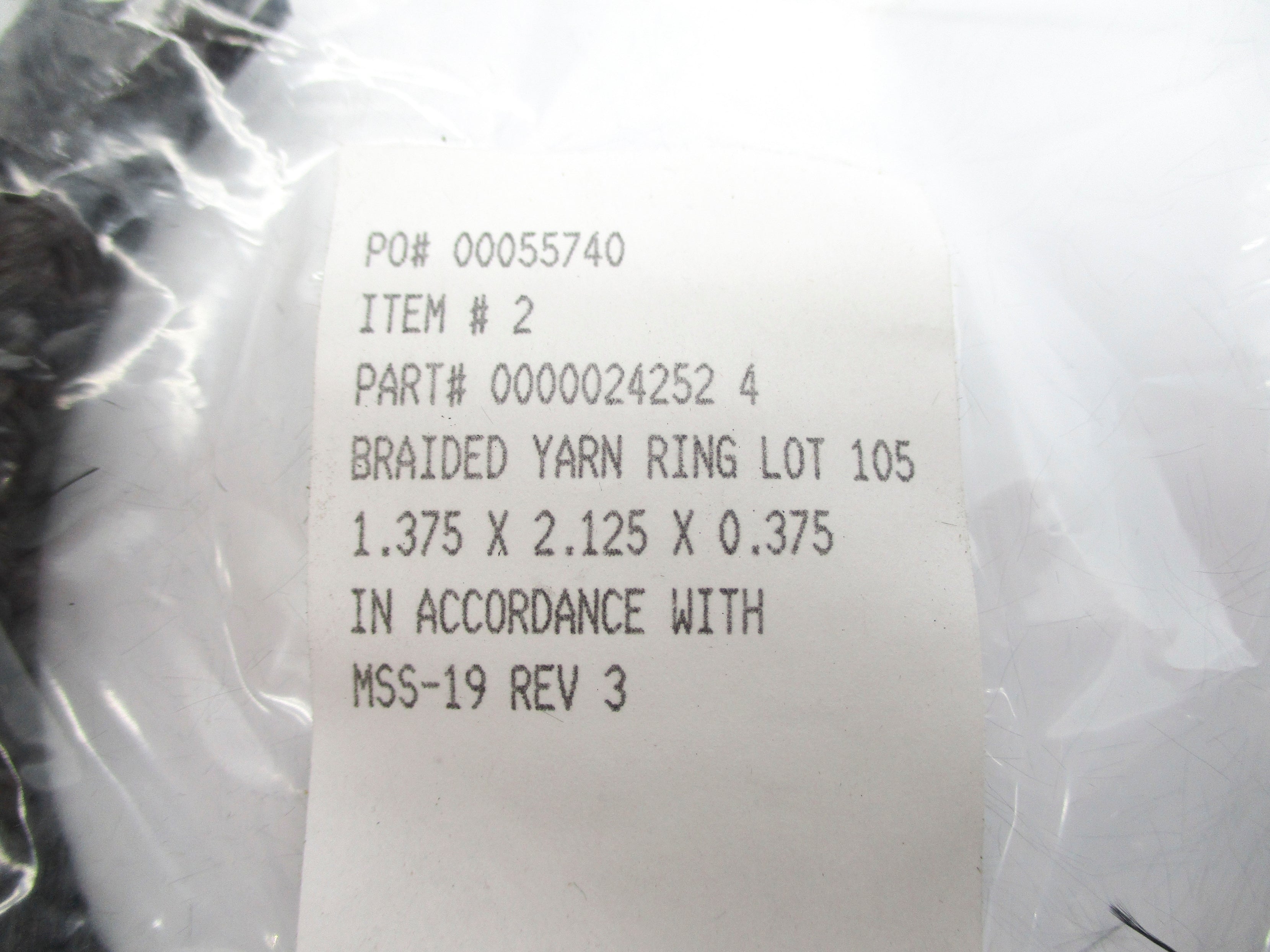 PACKING RING 00000242524 NSMP