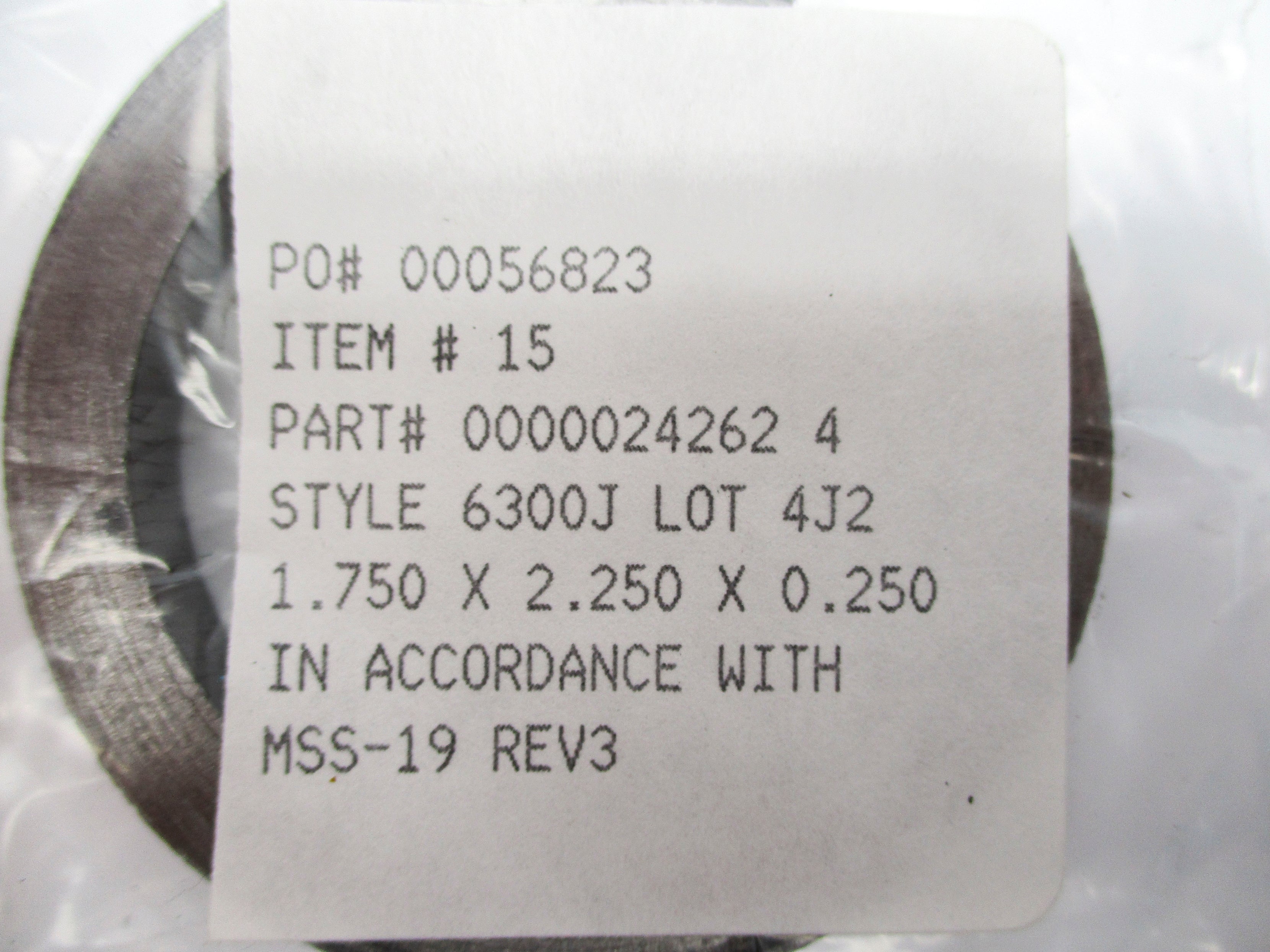 PACKING RING 00000242624 NSMP