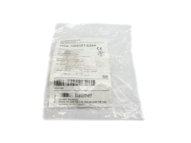 BAUMER ELECTRIC FPDK10P5101/S35A 10-30VDC NSMP