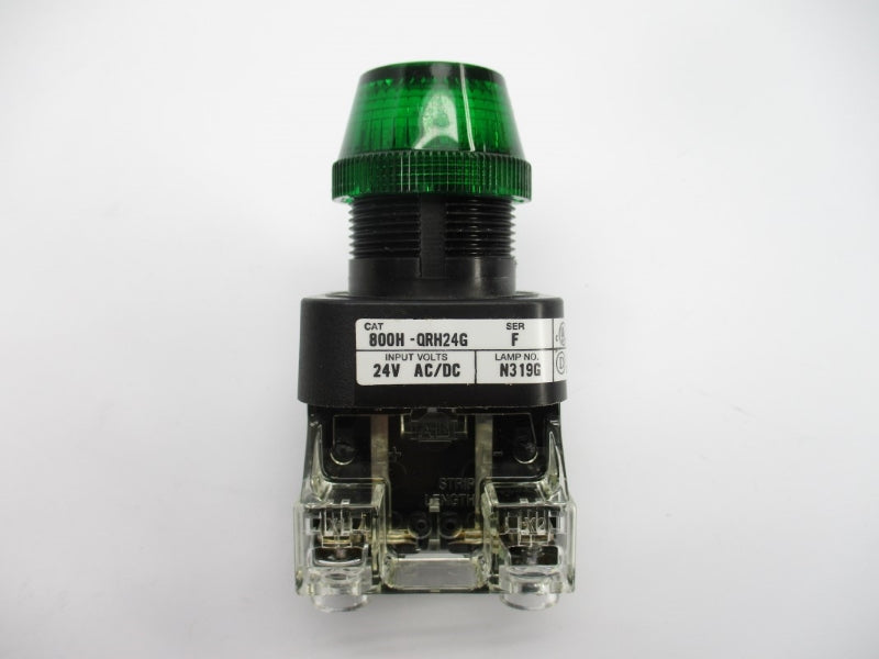 ALLEN BRADLEY 800H-QR24G SER. F 24VAC/DC (WH) NSMP
