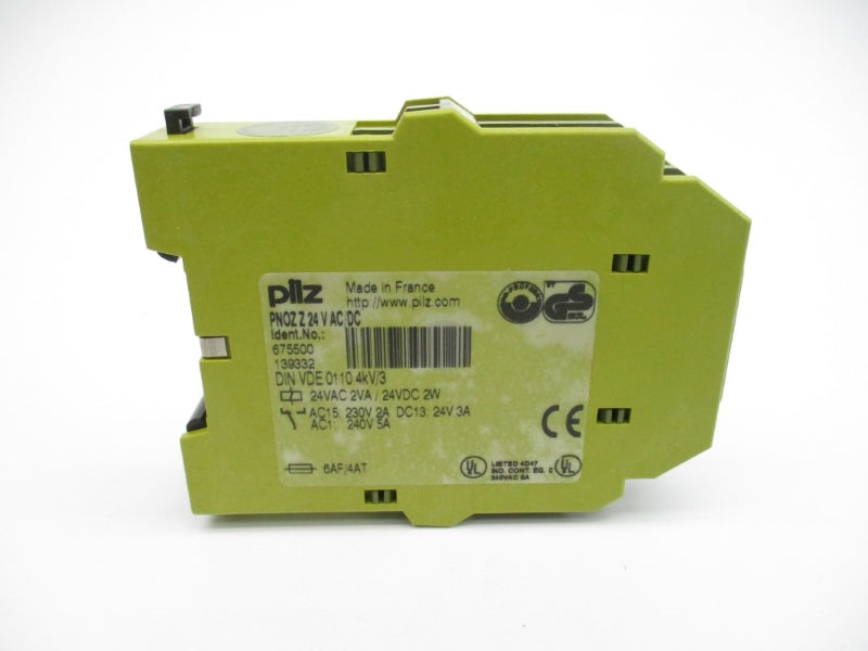 PILZ PNOZZ24VAC/DC 675500 24VAC 5A NSMP