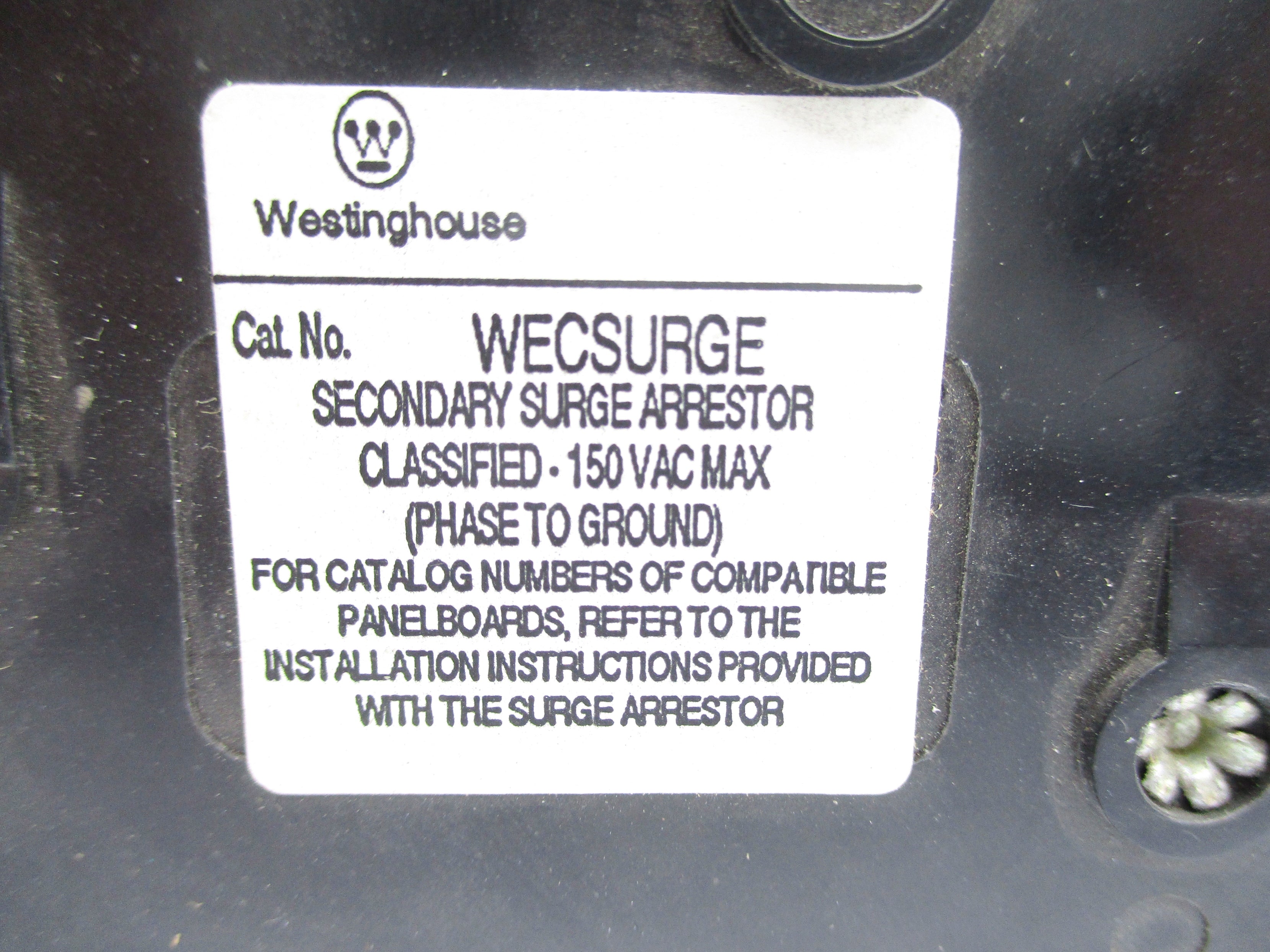 WESTINGHOUSE WECSURGE NSNP