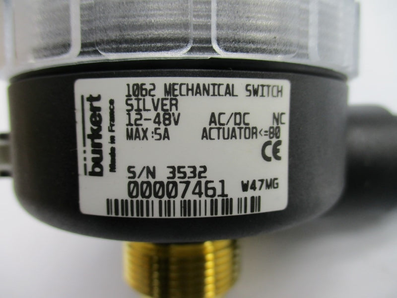 BURKERT 00007461 1062 12-48VAC/DC NSMP