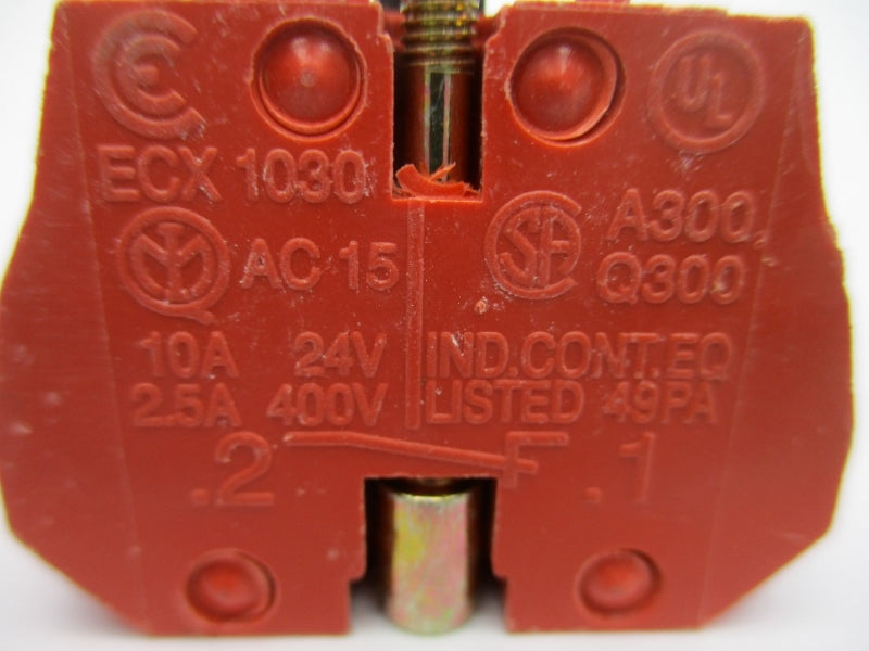 CONTACT BLOCK ECX1030 400V 2.5A NSNP