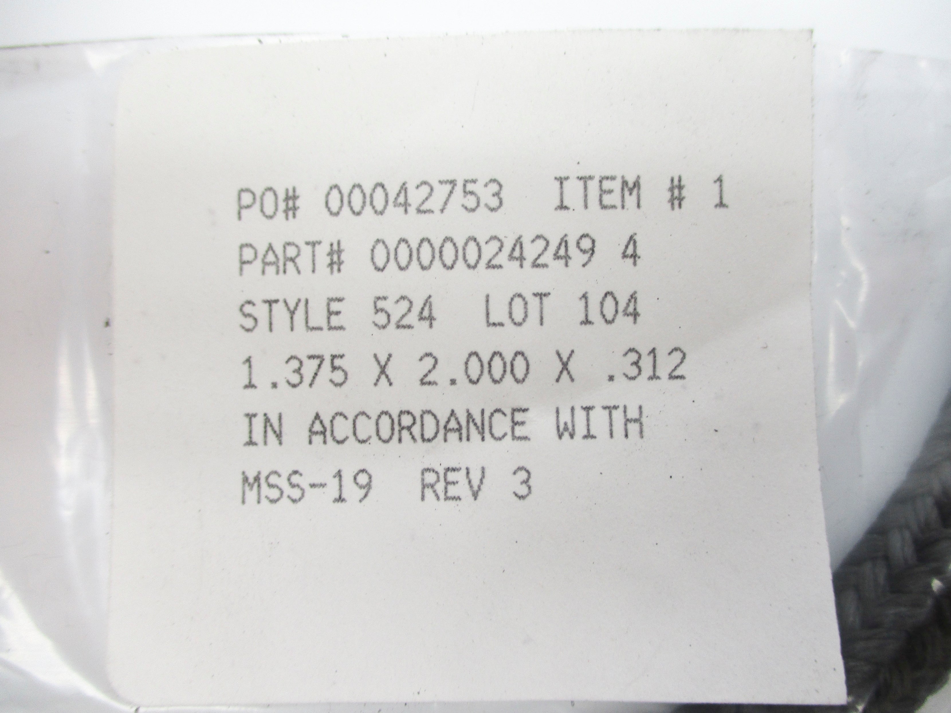 PACKING RING 00000242494 NSMP
