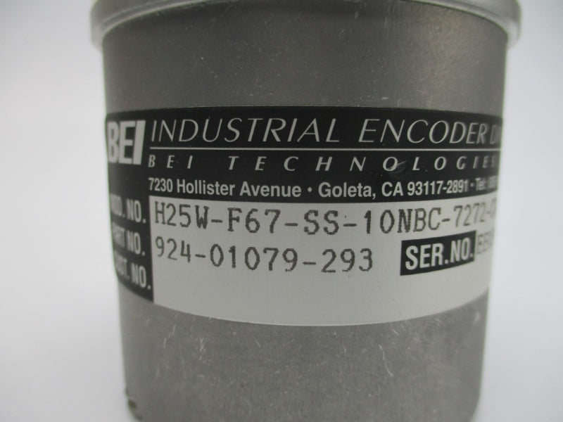 BEI TECHNOLOGIES H25W-F67-SS-10NBC-7272-CW-SM16/26-S 924-01079-293 5-24VDC NSNP