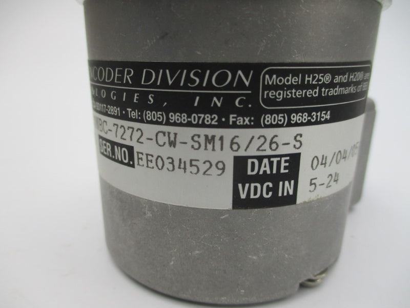 BEI TECHNOLOGIES H25W-F67-SS-10NBC-7272-CW-SM16/26-S 924-01079-293 5-24VDC NSNP
