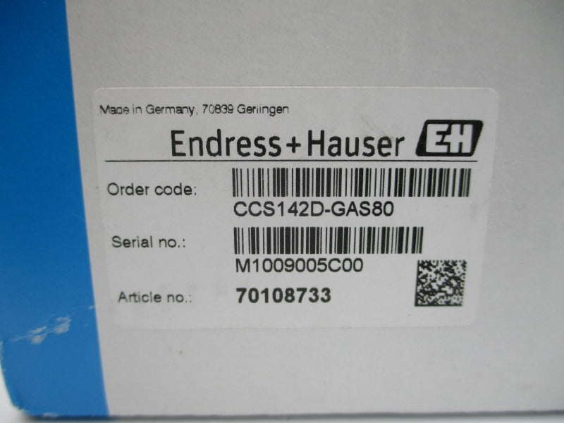ENDRESS+HAUSER CCS142D-GAS80 70108733 NSMP