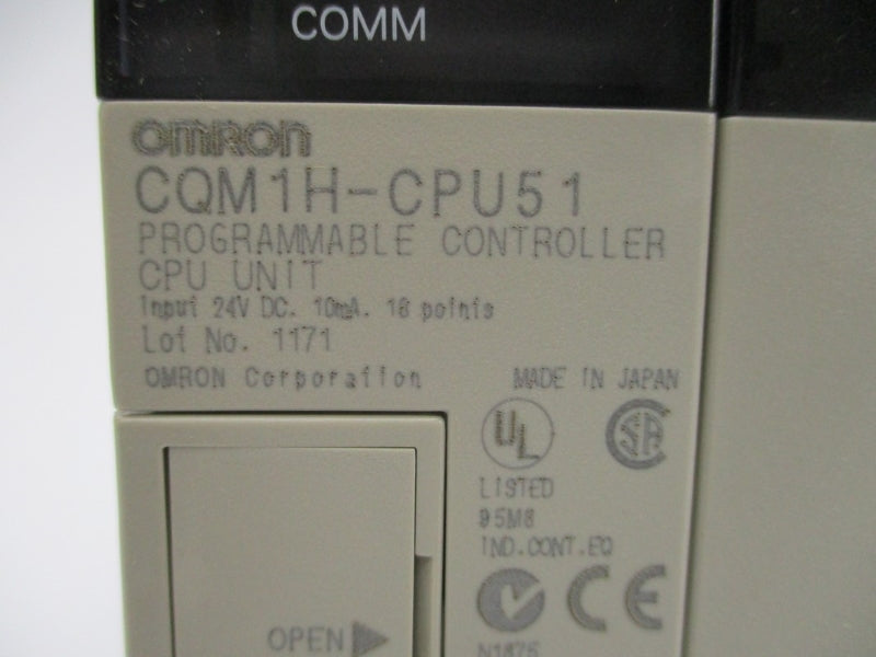 OMRON CQM1H-CPU51 24VDC NSMP