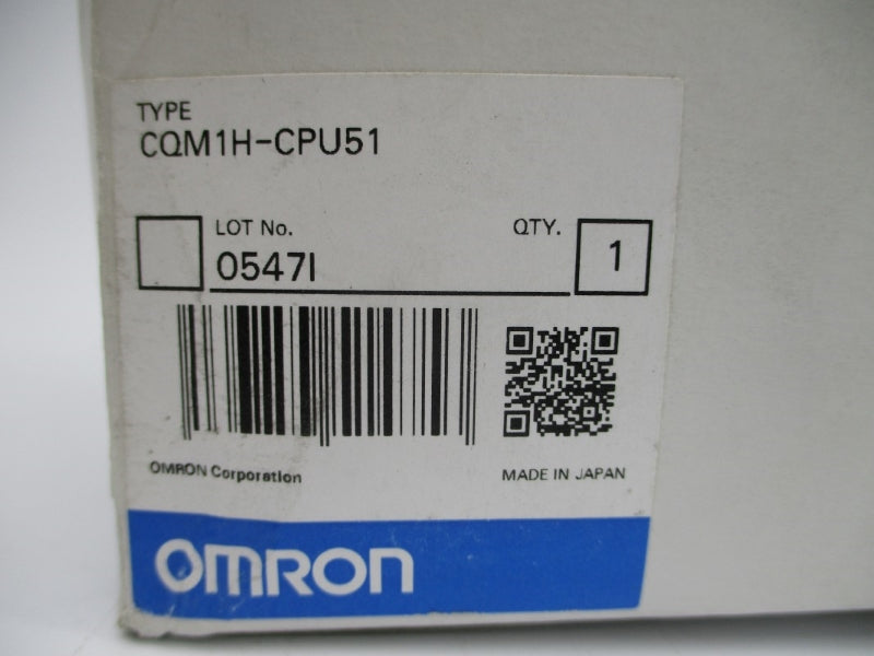 OMRON CQM1H-CPU51 24VDC NSMP