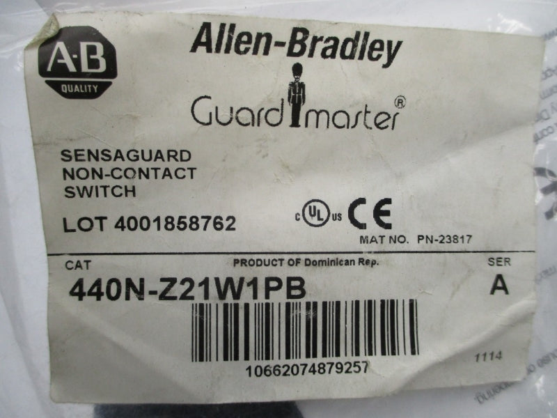 ALLEN BRADLEY 440N-Z21W1PB SER. A NSMP