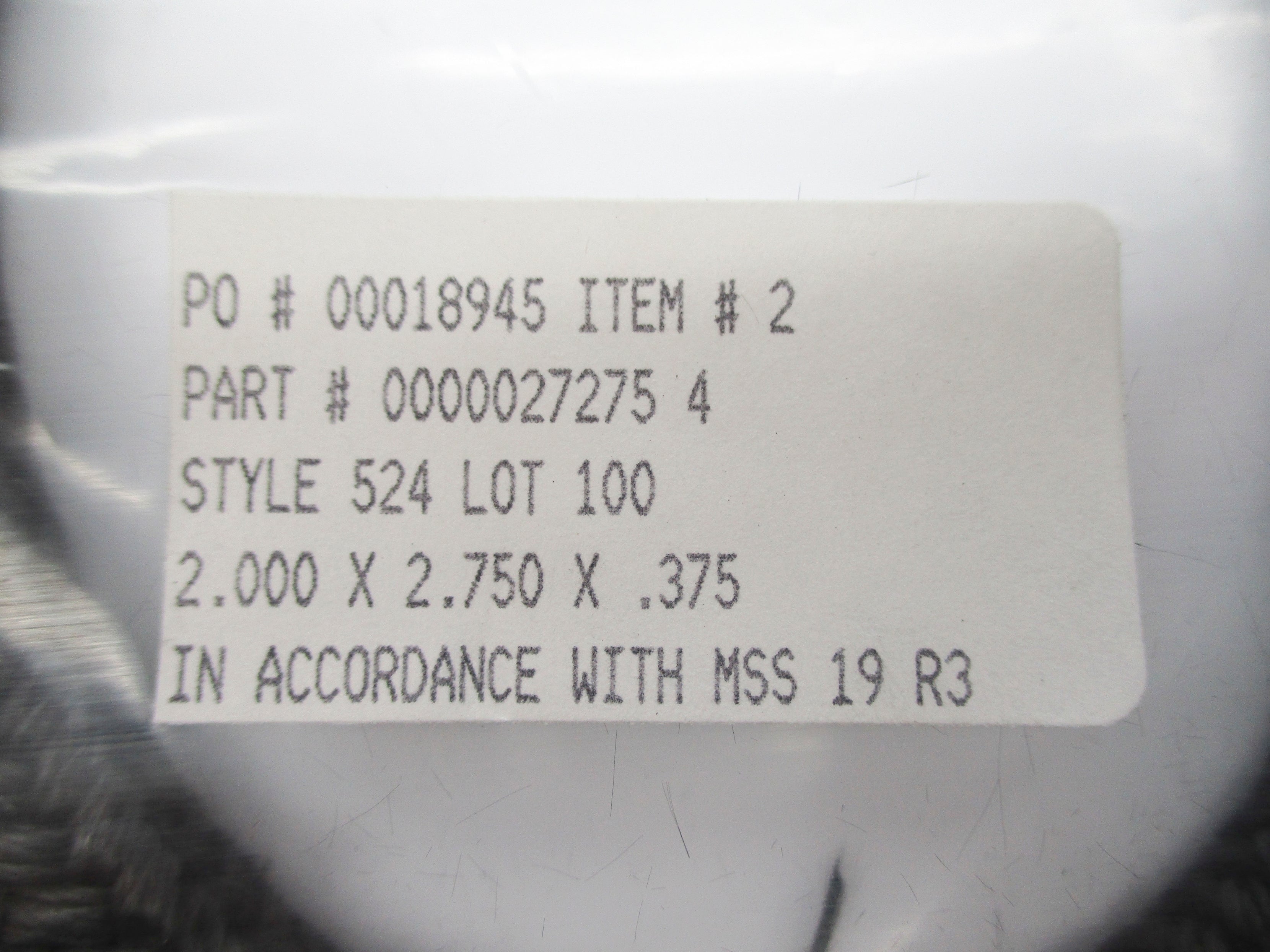 PACKING RING 00000272754 NSMP