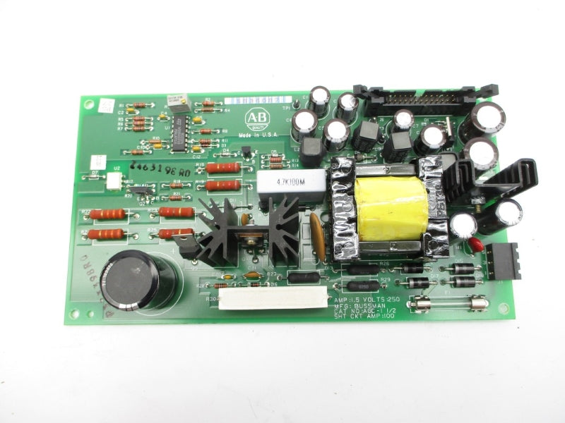 ALLEN BRADLEY SP-142129 250V 1.5A REV. 12 NSMP
