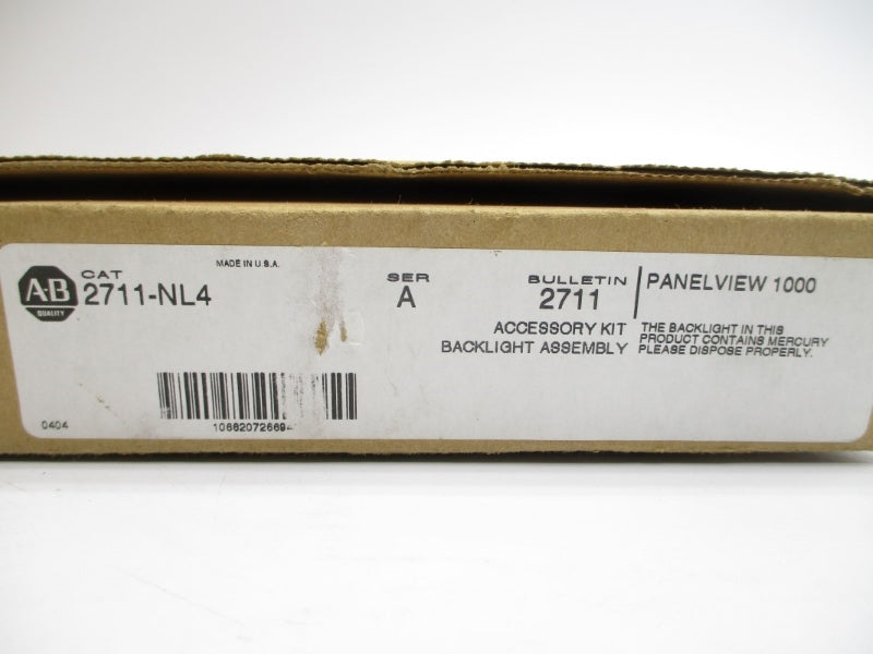 INDUSTRIAL SPARE PART 2711-NL4 SER. A NSMP