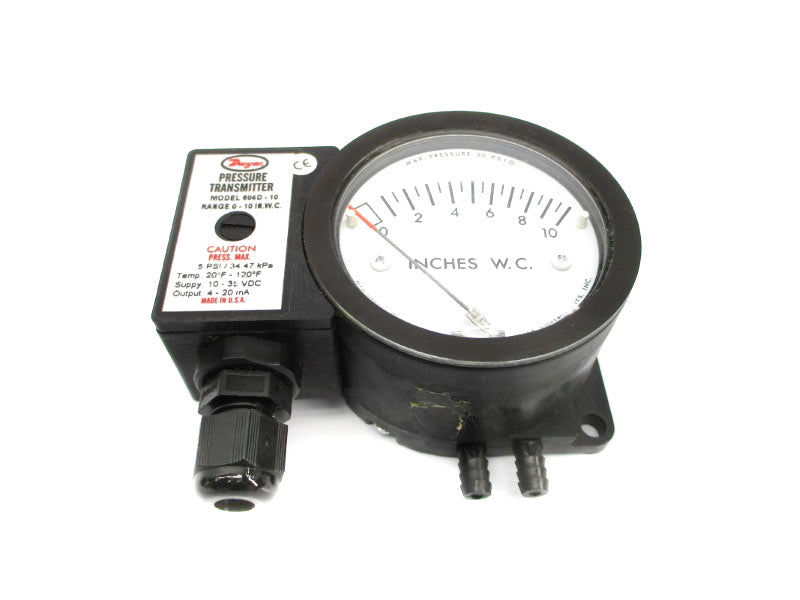DWYER 604D-10 10-35VDC 5PSI 0-10IN.W.C NSNP